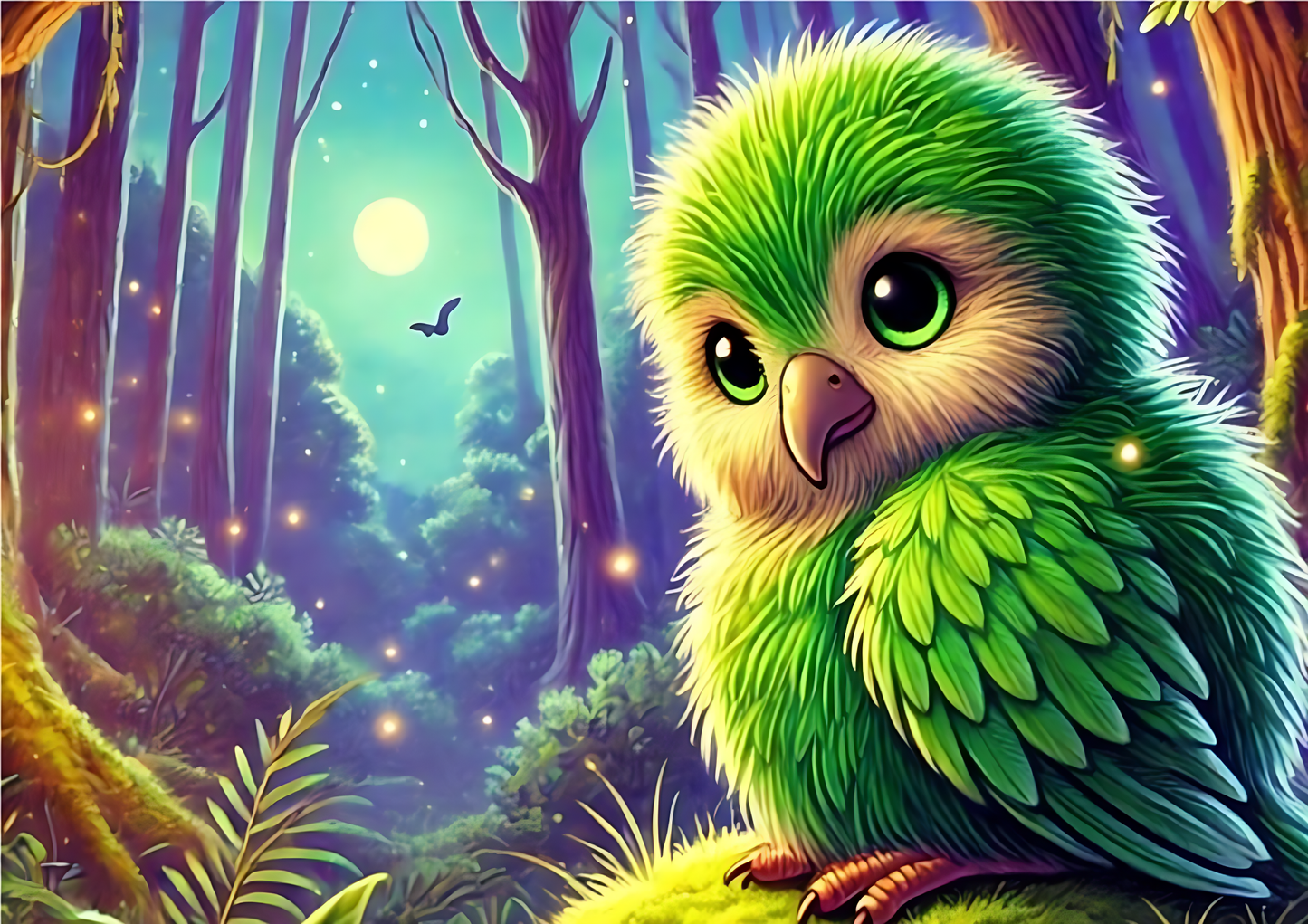 Kākāpō’s Lonely Night (Friendship & Connection)
