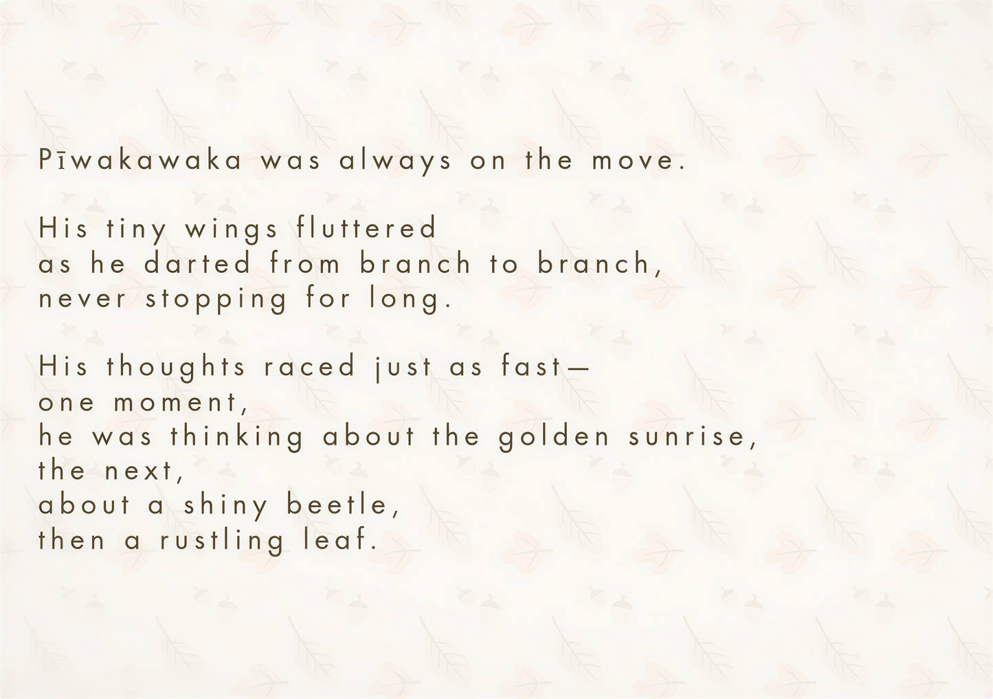 Pīwakawaka’s Racing Thoughts (Calming Anxiety & Mindfulness)