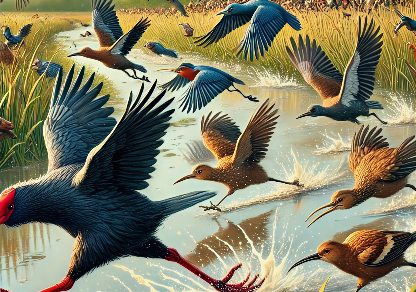 Pūkeko’s Stumble & Strength (Dealing with Failure)