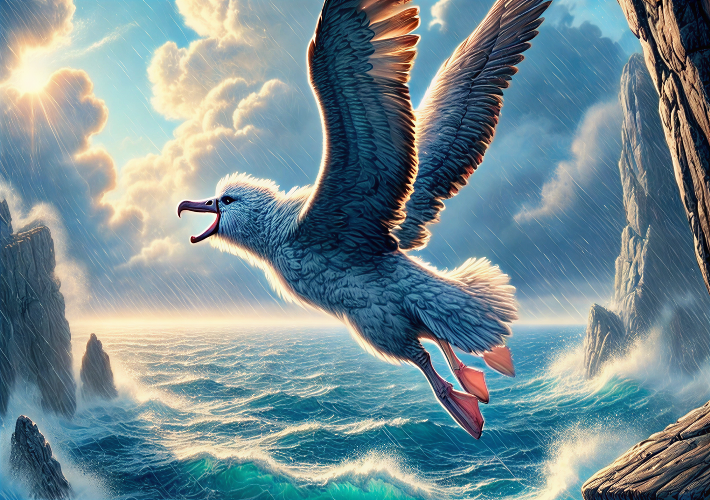 Toroa’s Long Journey (Patience & Growth)