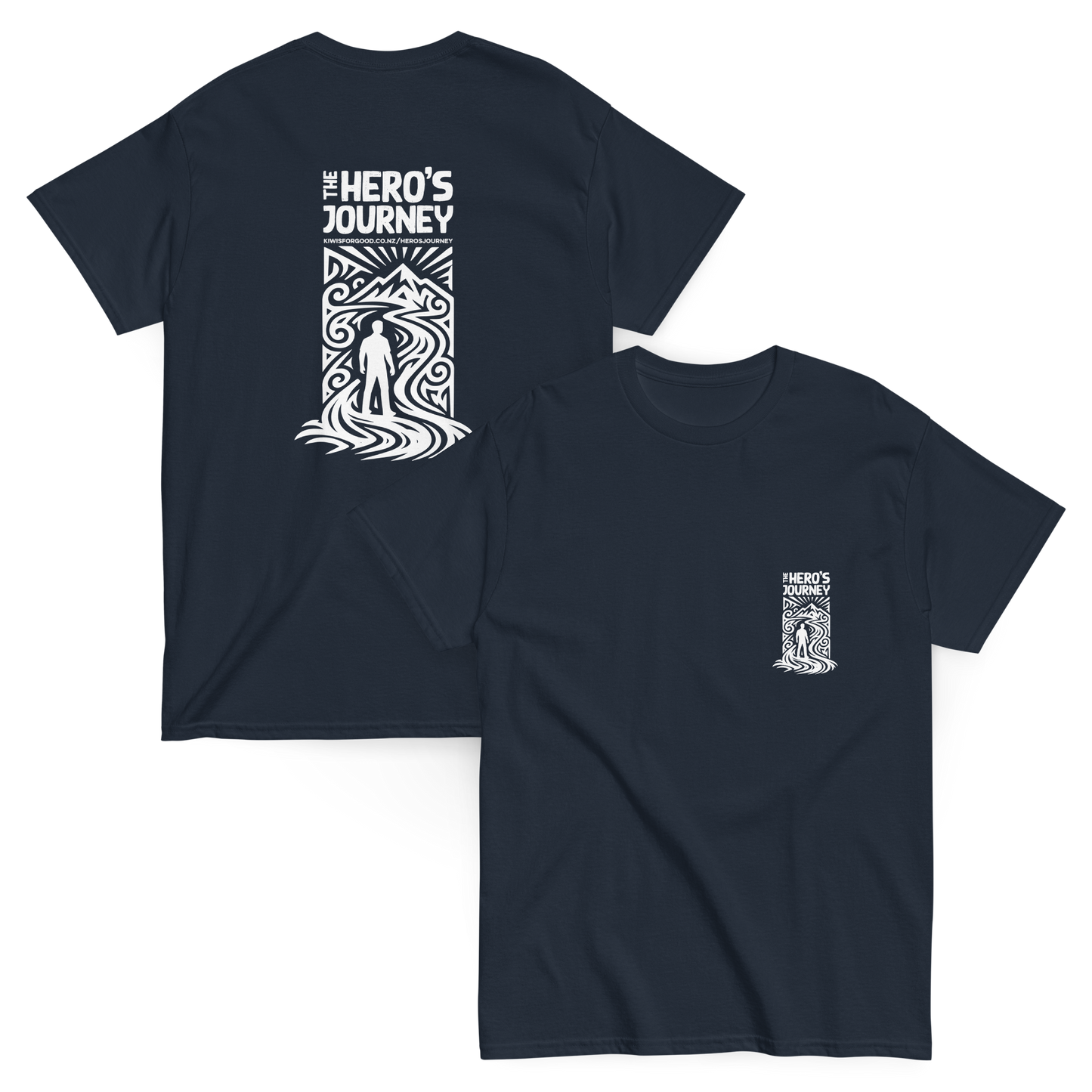 The Hero's Journey - Front & Back Print - Unisex classic tee