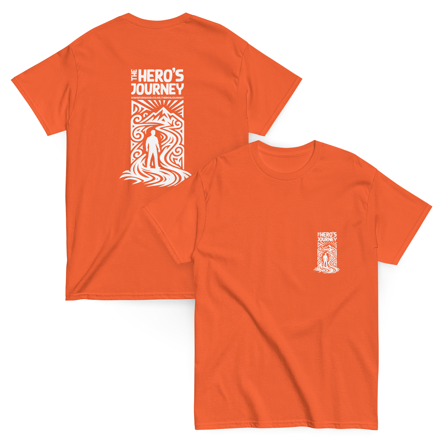 The Hero's Journey - Front & Back Print - Unisex classic tee