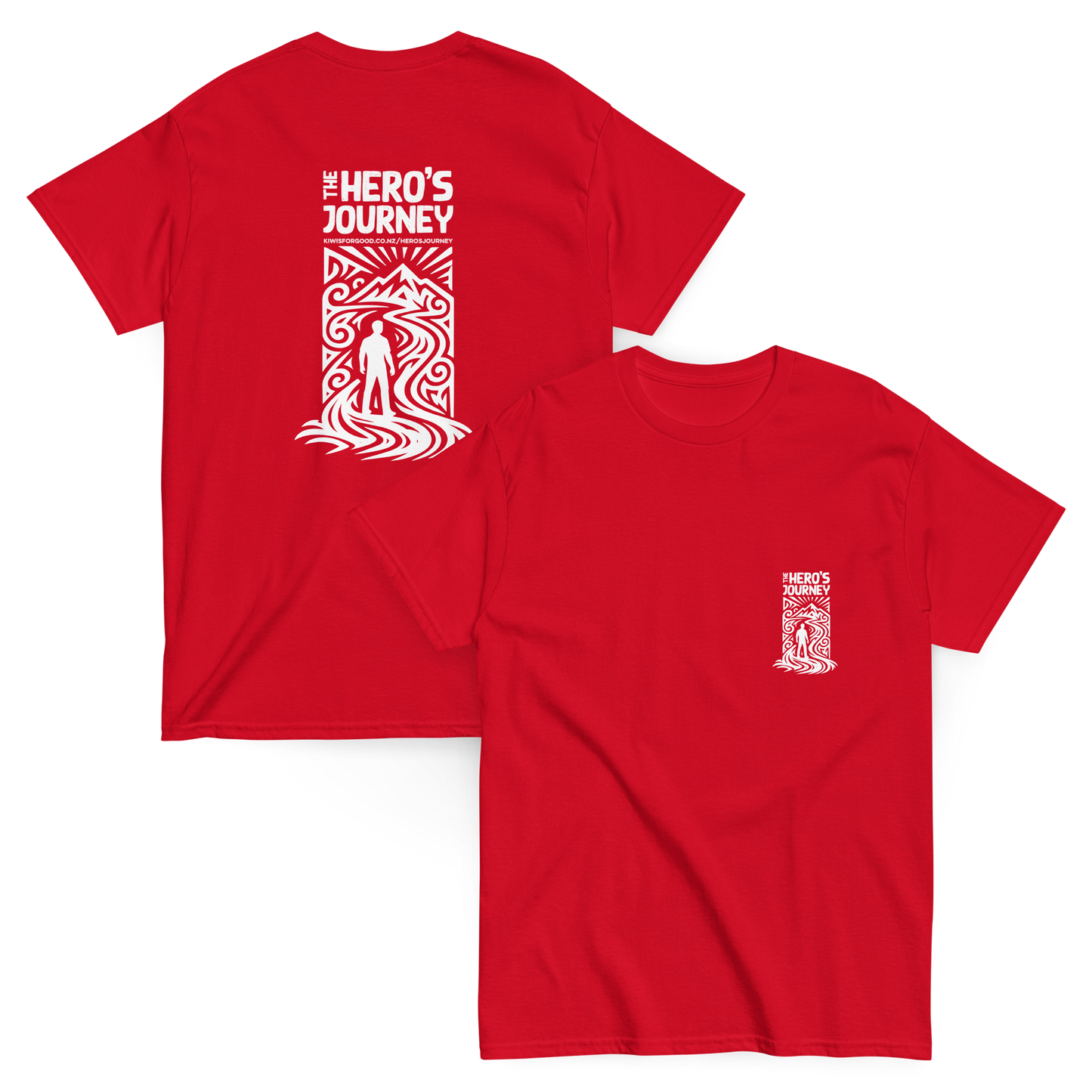 The Hero's Journey - Front & Back Print - Unisex classic tee