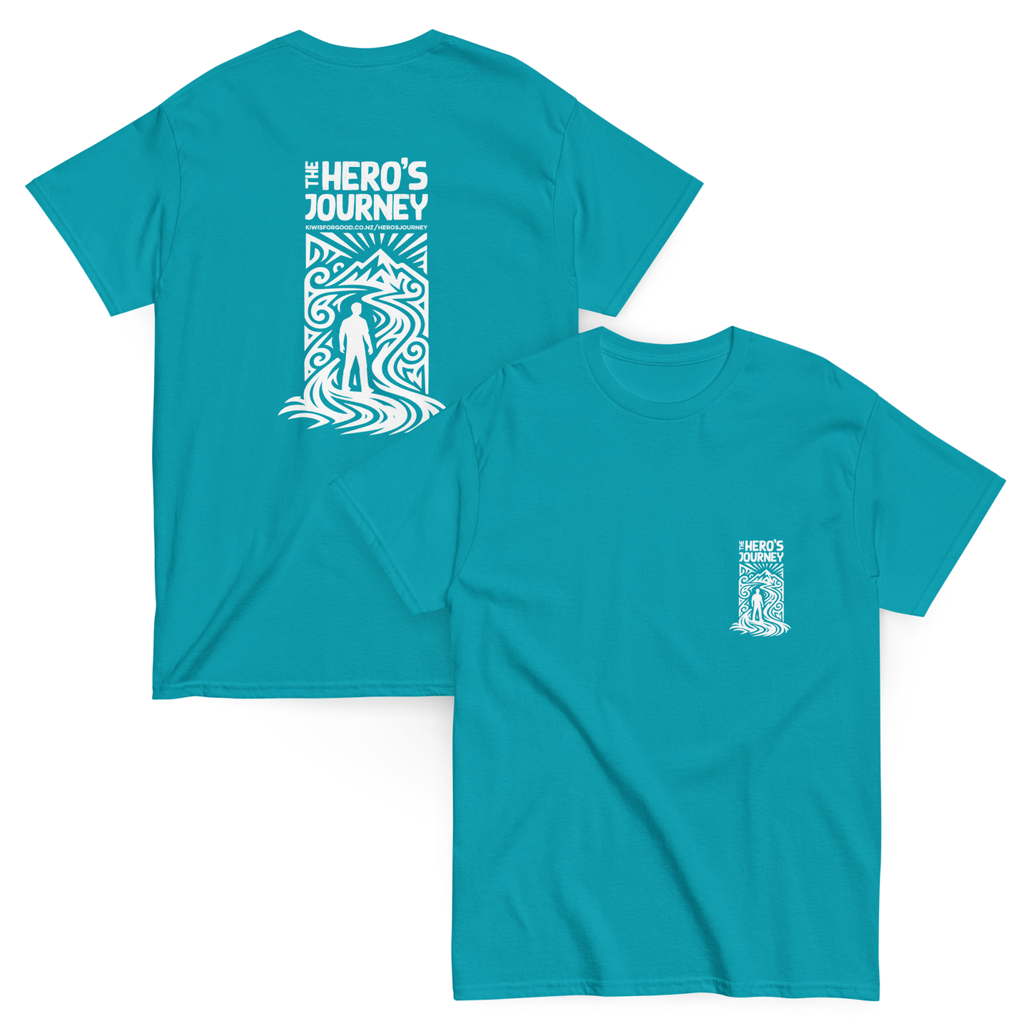 The Hero's Journey - Front & Back Print - Unisex classic tee